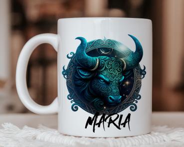Coffee mug zodiac Taurus